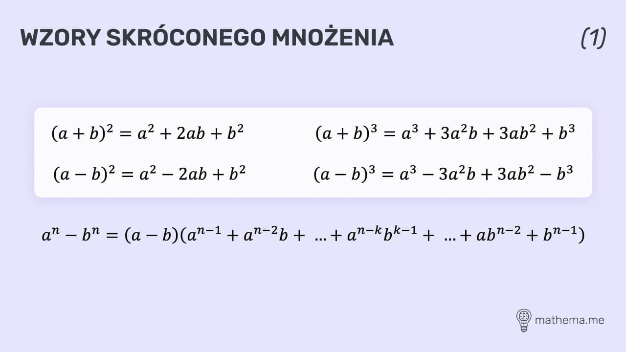 Wzory na egzaminie maturalnym: co musisz wiedzieć? | Blog на Mathema